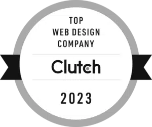 Clutch Top Web Design Company Badge 2023